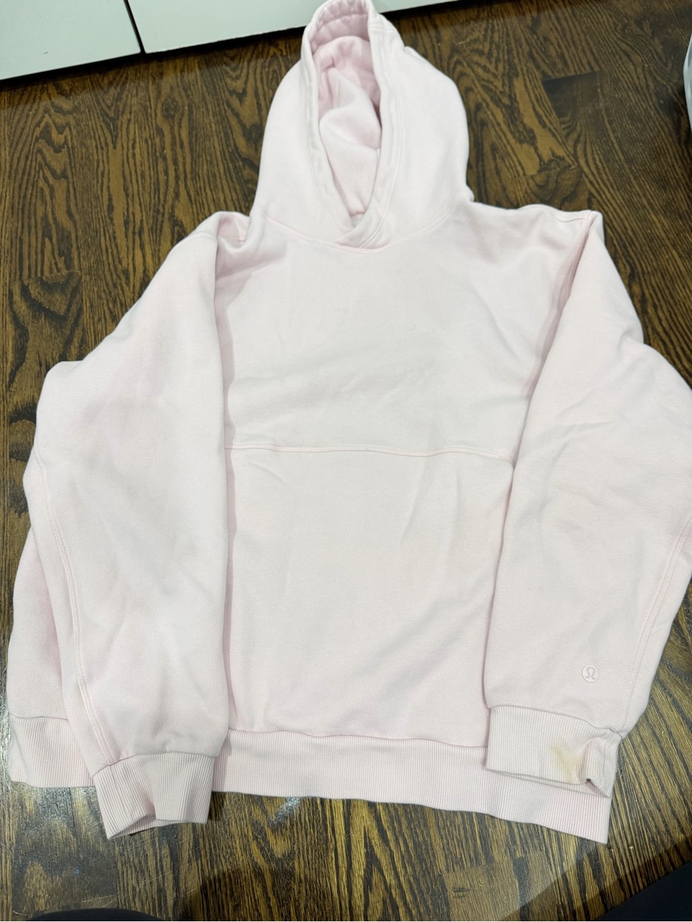 lululemon athletica Light Pink Hoodie Sweatshirt